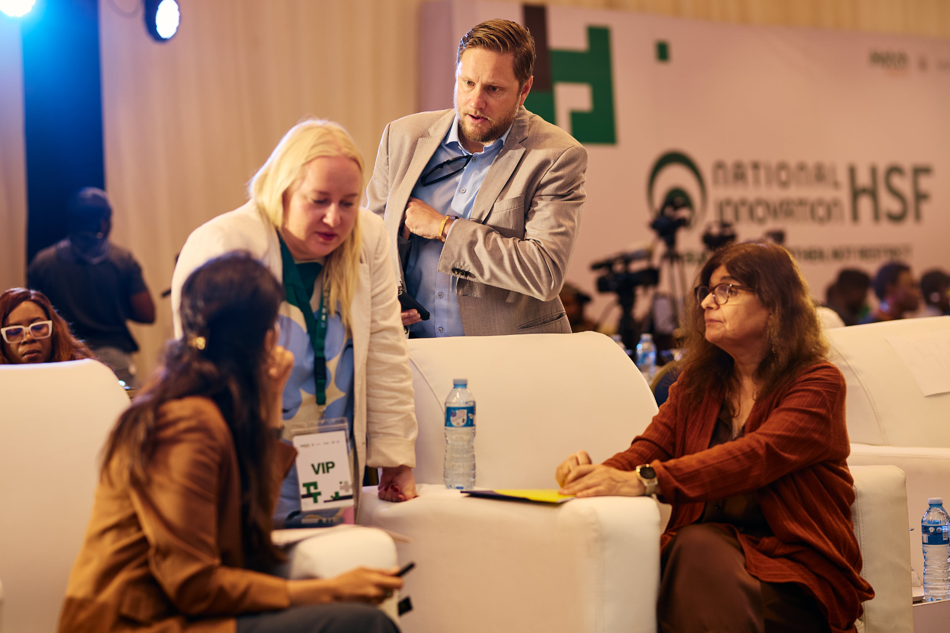 Stakeholders in discussion at the Nigeria Innovation Summit